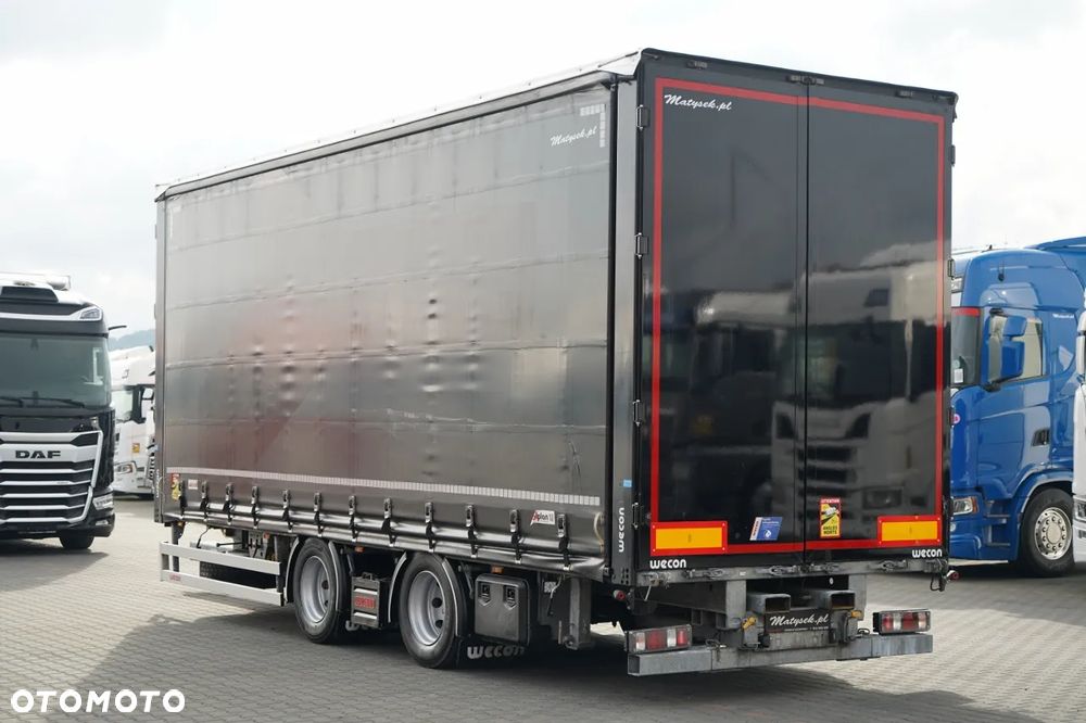 Wecon PRZYCZEPA - 7,7 M / TANDEM / PRZEJAZDOWA  / OŚ PODNOSZONA / SAF /  2023 ROK - 4
