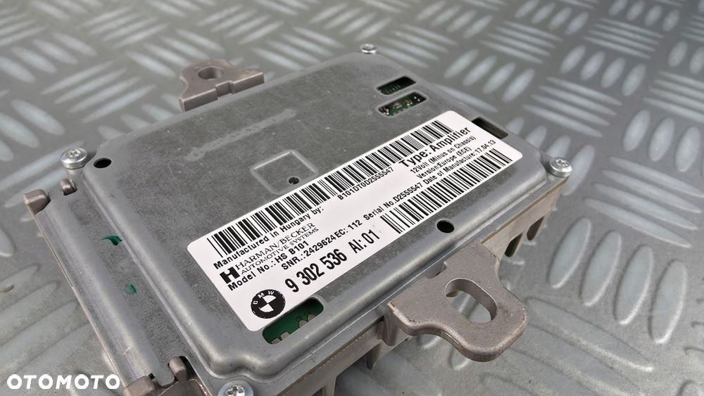 9302536 wzmacniacz radia audio moduł ACTIVE SOUND BMW F01 F10 F11 F20 F30 - 5