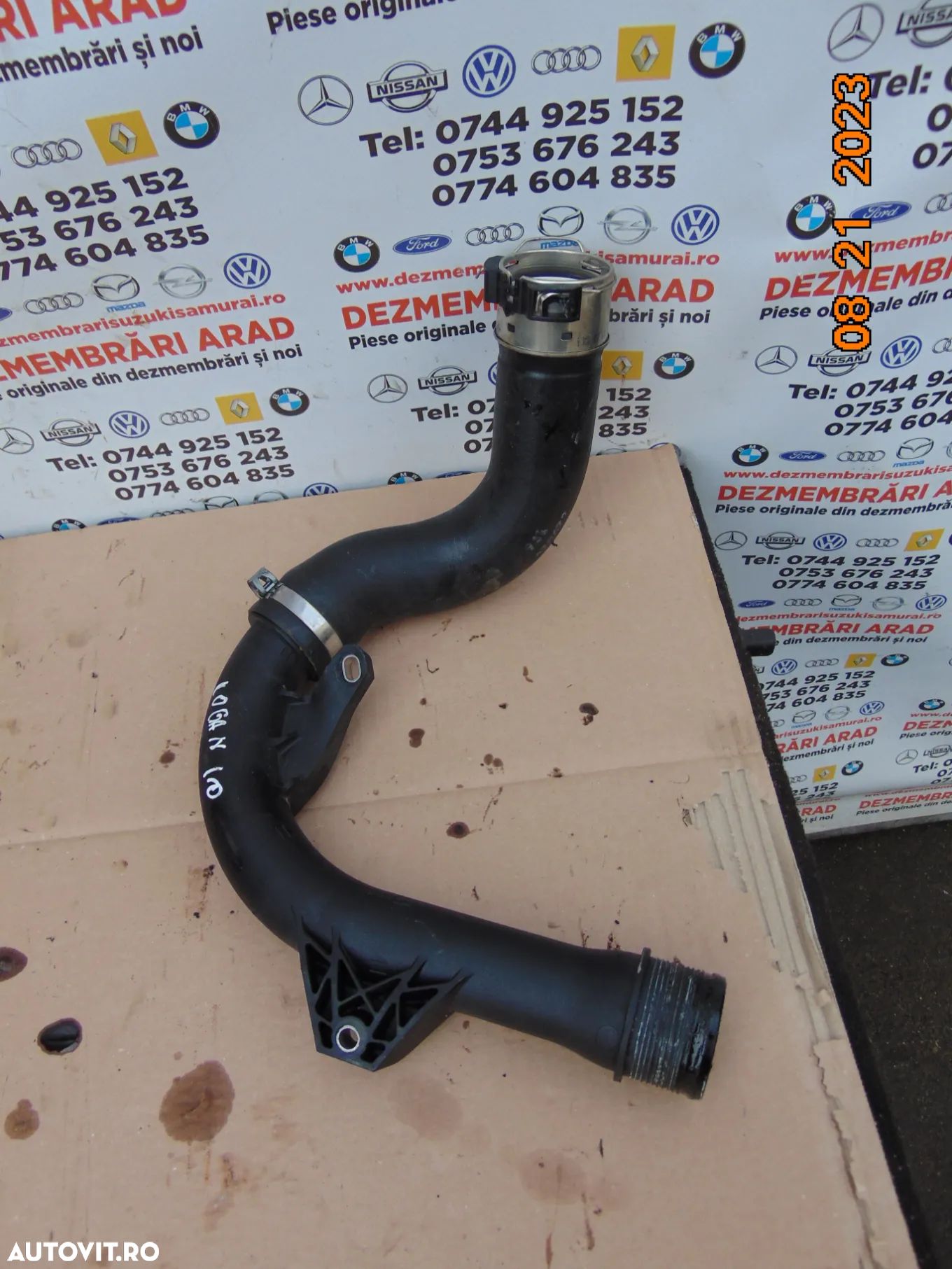 Conducta intercooler Renault clio 5 1.0 Captur 2 dacia Duster Logan sandero MCV Jogger Nissan juke - 1