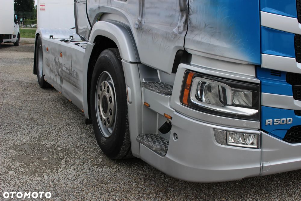 Scania R500 /AEROGRAF /LED /STANDARD/ PRZÓD + TYŁ PODUSZKI /RETARDER /**SERWIS**/ SUPER STAN/ - 6