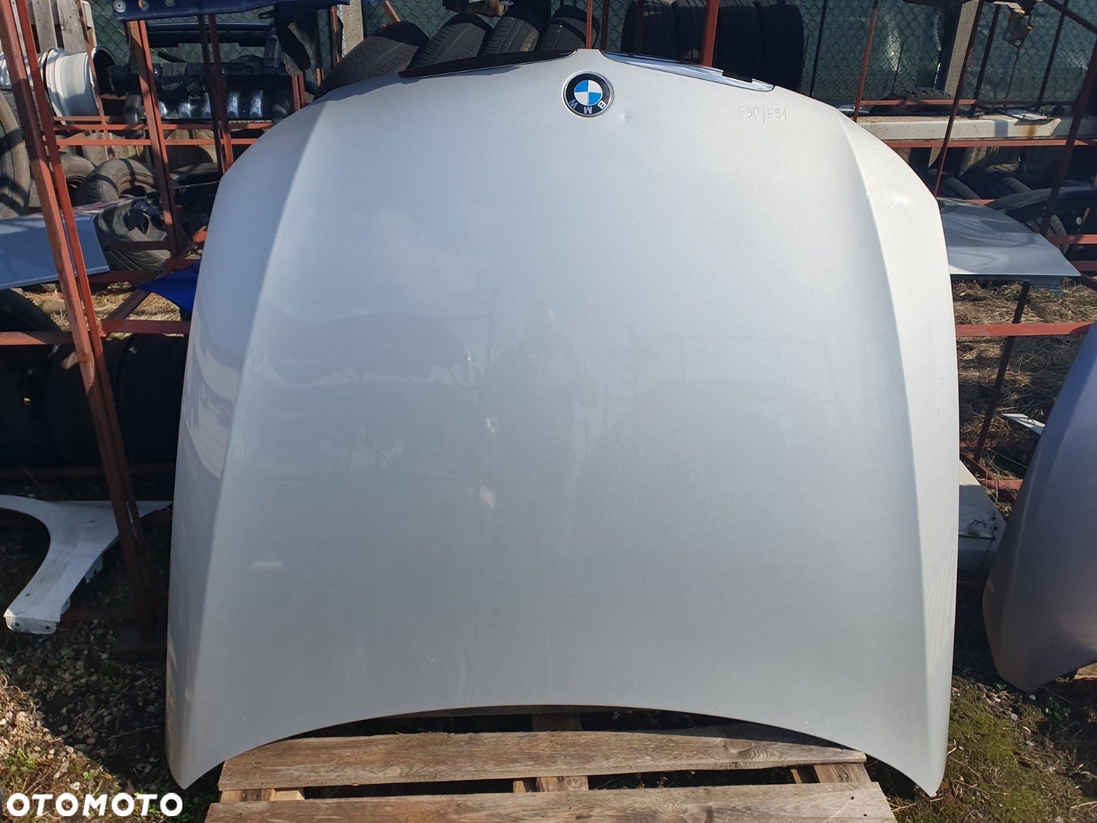 MASKA BMW 3 E90 E91 SREBRNA KOD 354 - 1