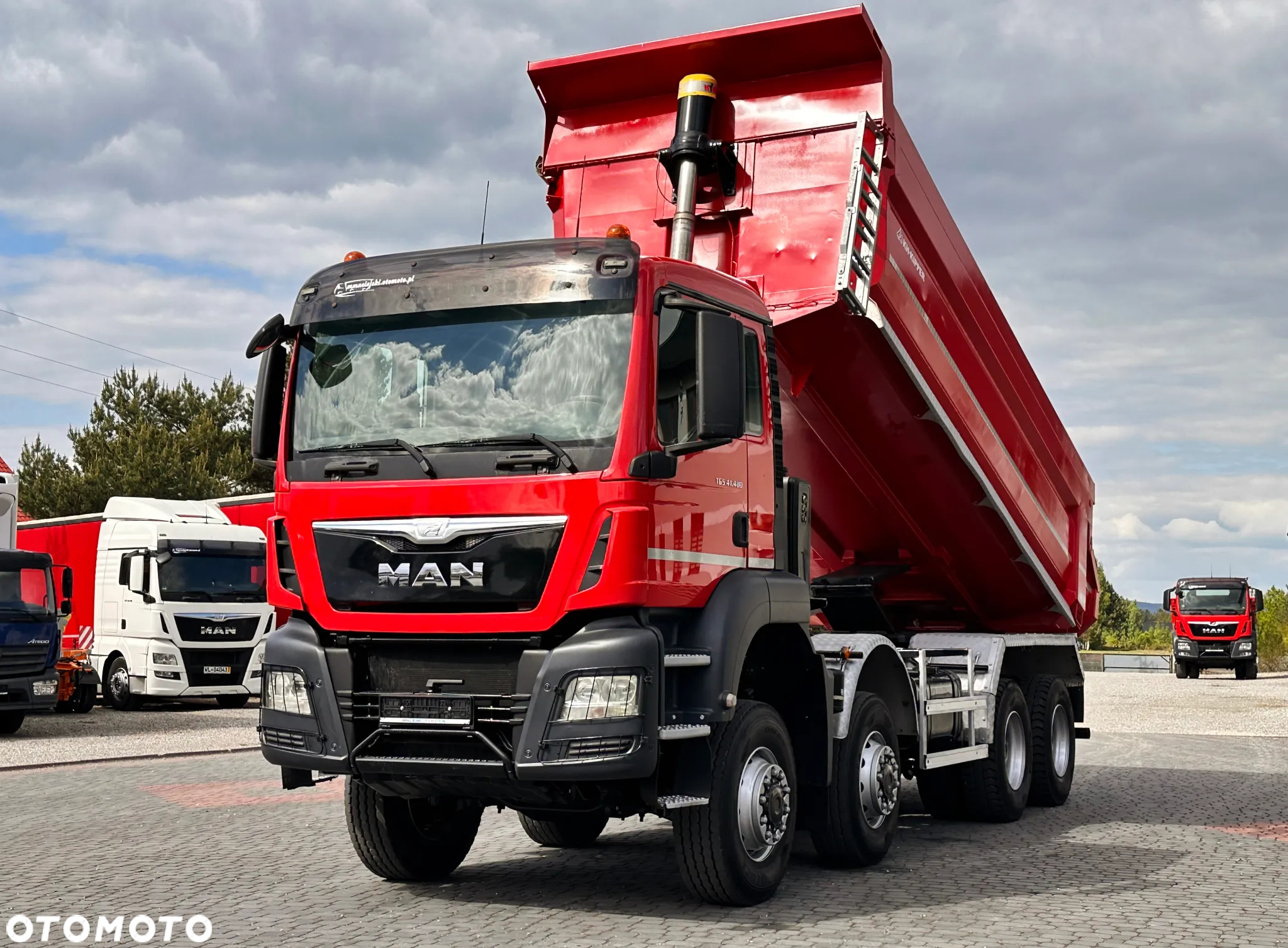 MAN TGS 41.480 8X8 WYWROTKA KH KIPPER / REDUKTOR - 27