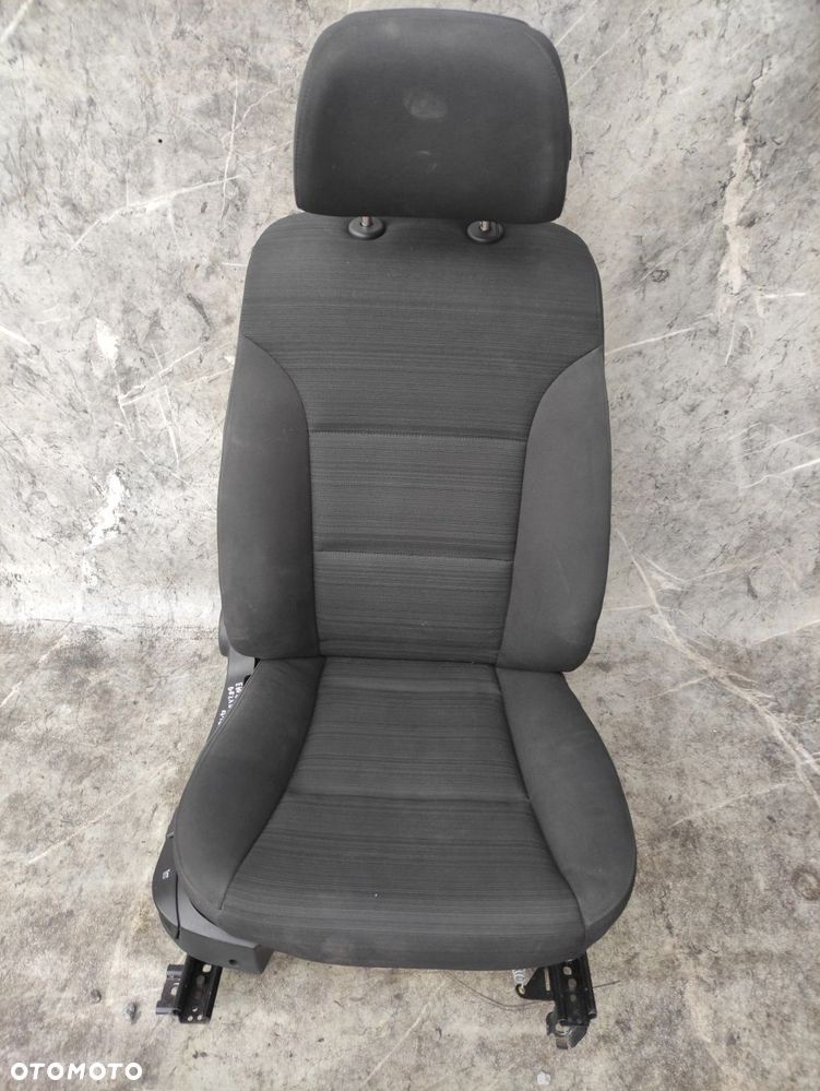 FOTEL PRAWY PRZÓD PRZEDNI MATERIAŁ BMW E60 E61 LIFT - 1