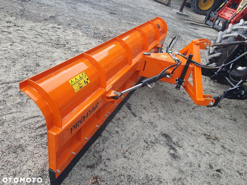 Pług do śniegu 3m hydrauliczny do tuza masywny profesjonalny do ciągnika - 3
