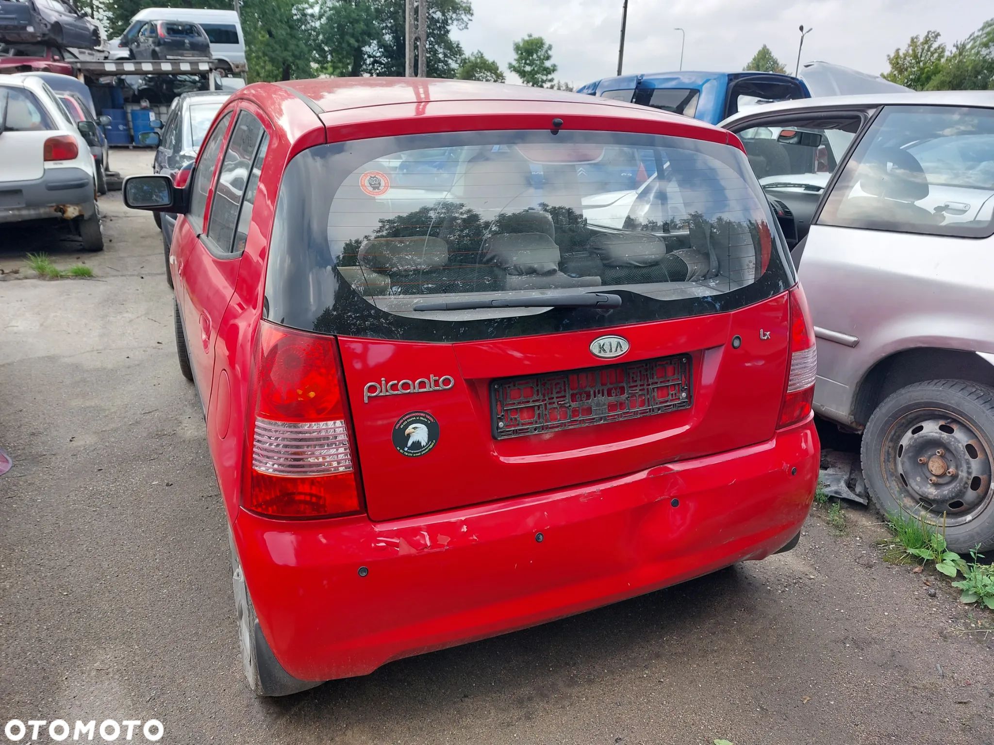 Zderzak KIA PICANTO1,1D 06R. lampy,drzwi,klapa,maska.... - 1