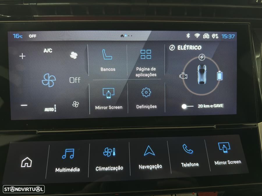 Peugeot 408 1.6 Hybrid GT e-EAT8 — fotografia 14
