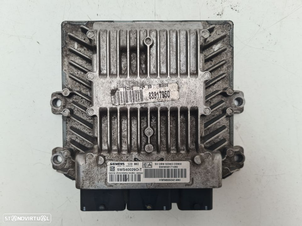 CENTRALINA SIEMENS ORIGINAL 5WS40029OT SW9656171080 HW9655041480 PEUGEOT 307 3E 2.0 HDI 136CV RHR - 2