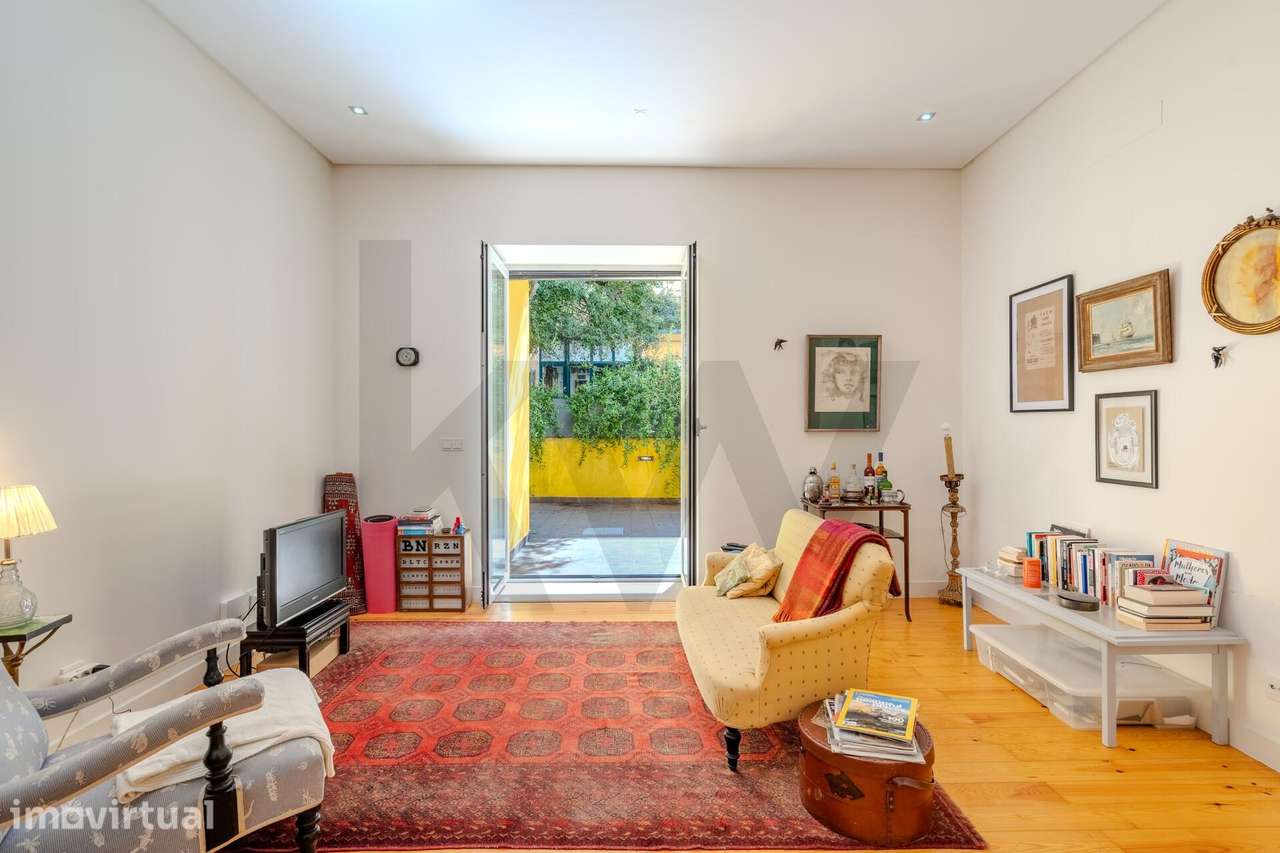 Apartamento T2 | 94m2 | Pátio 46m2 | Dafundo | Algés | Oeiras | Lisboa - Grande imagem: 5/46