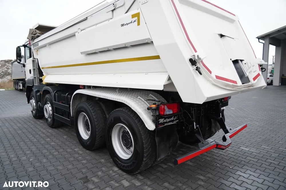 MAN TGS 35.460 / 8X4 / BASCULATOR SPATE / HYDROCLASP / MEILLER KIPPER / AUTOMAT / EURO 6 - 17