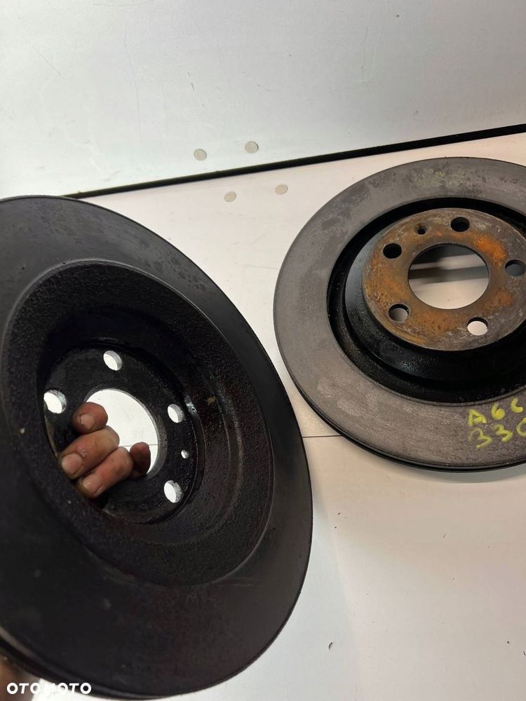 Tarcza hamulca tylnego 330mm Audi A6 S6 C6 4F 2010 TYŁ KOMPLET - 5