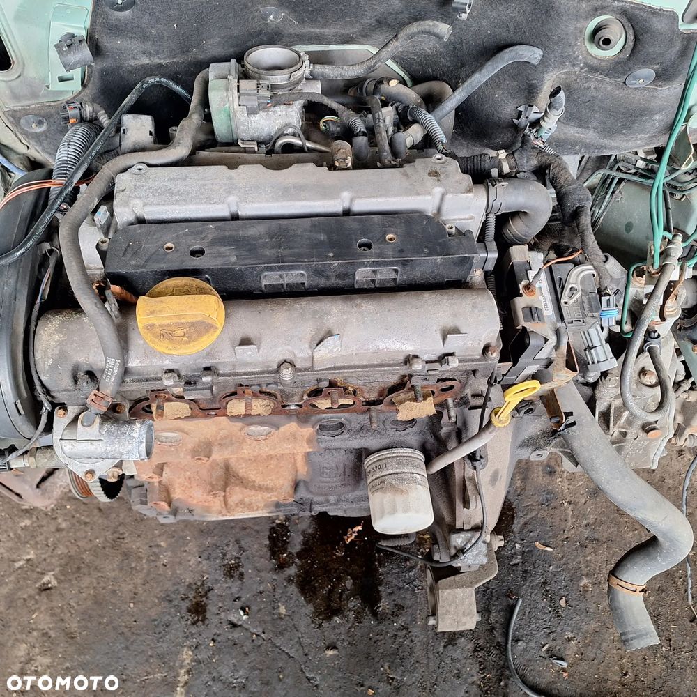 SILNIK OPEL ASTRA MERIVA CORSA COMBO AGILA 1.4 16V Z14XE STAN BDB GWARANCJA - 4