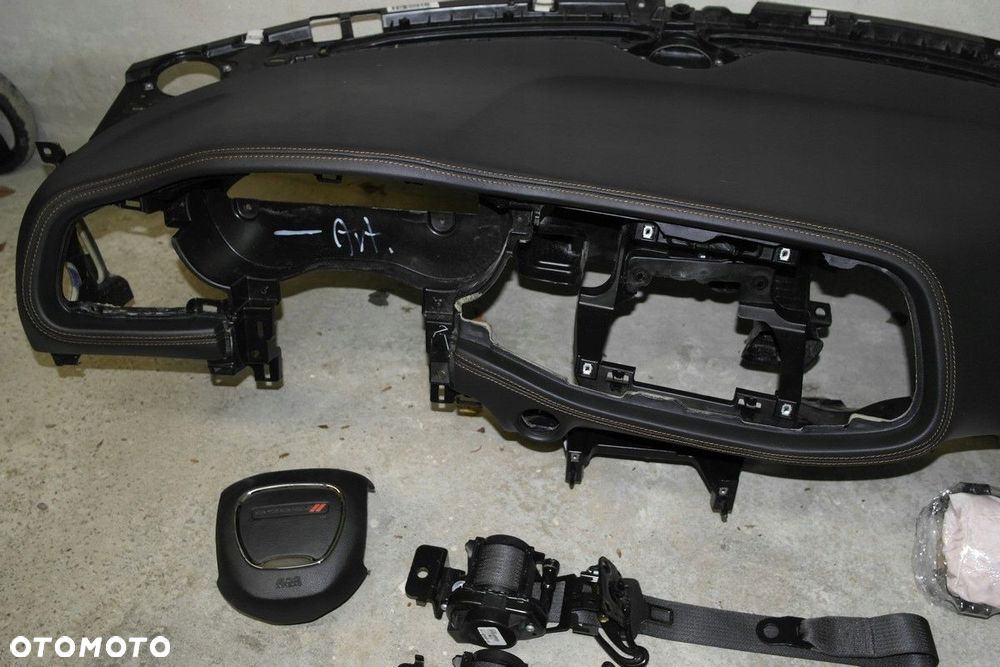 dodge charger lift airbag pasy deska konsola kokpit pulpit pÓŁka szyta - 2