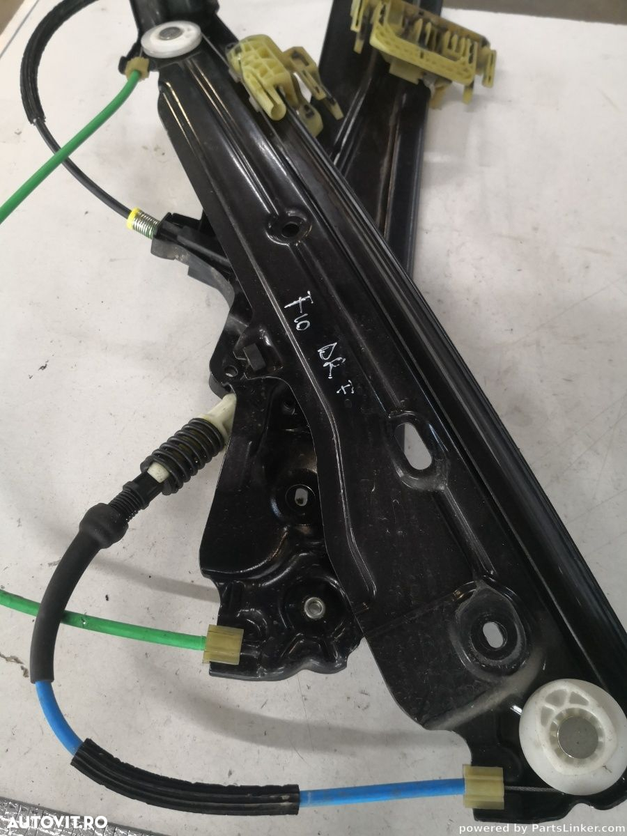 Macara geam electric dreapta fata BMW 5 (F10) [ 2009 - 2016 ] OEM 911799 - 2