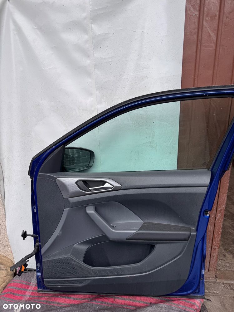 Prawe przednie kompletne drzwi VW T-cross 2018r LB5K - 2