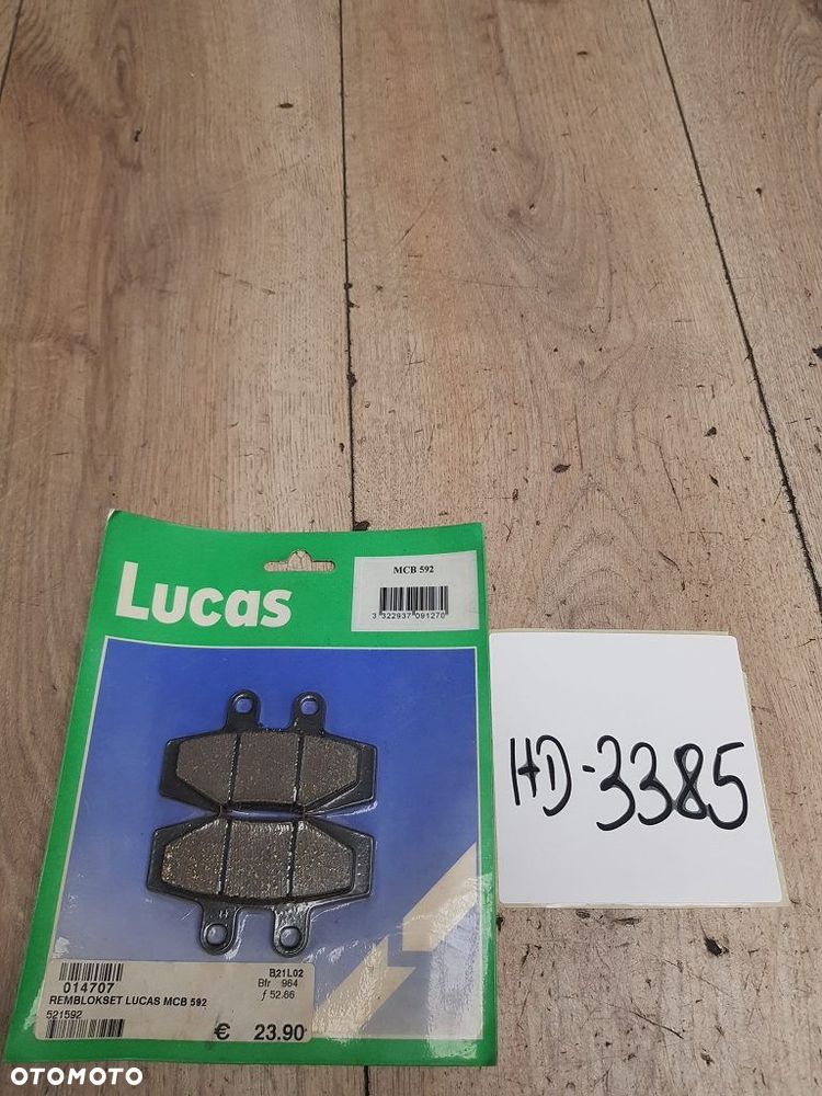 Klocki hamulcowe TRW-Lucas MCB 592 KTM MX600 LC4 EXC600 MX125 MX250 MX350 MX500 - 1