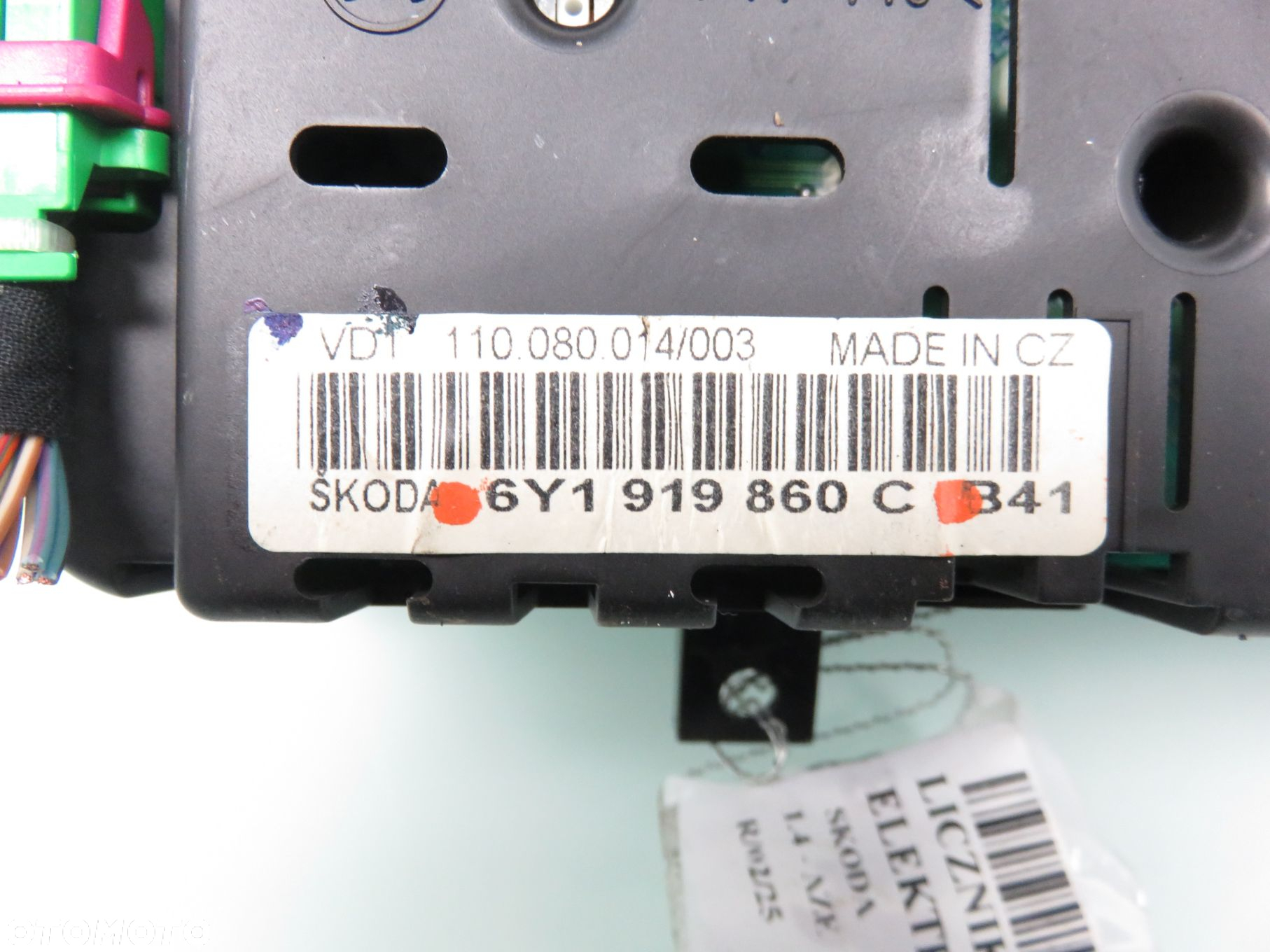 STACYJKA STEROWNIK SKODA FABIA I 1.4 MPi 047906033D 5WP44201 4B0905851C - 6