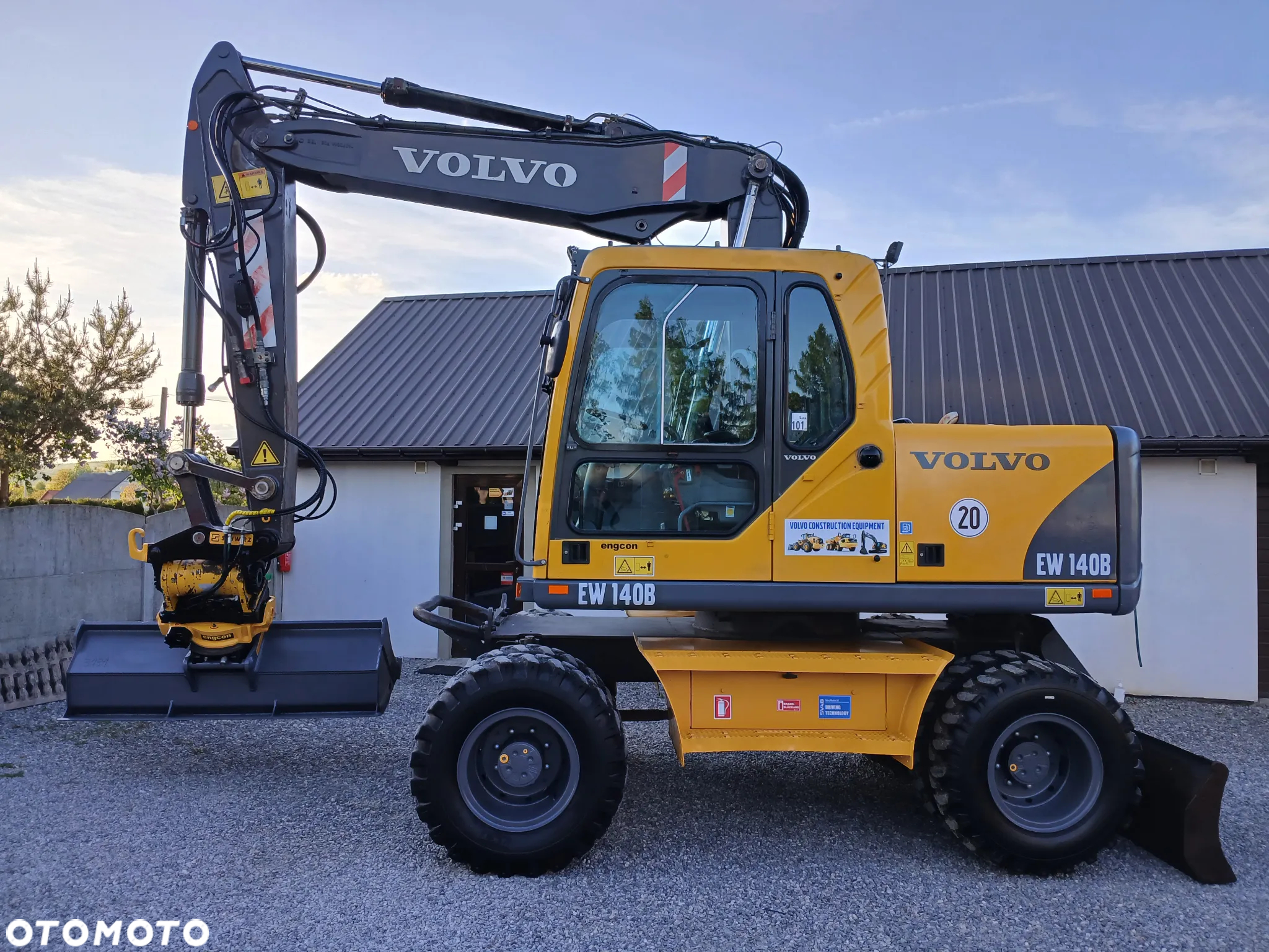 Volvo EW140B/Rototilt/Powertilt/2 Łyżki/z Niemiec - 9