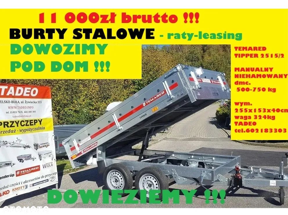 TEMARED TIPPER 2515/2 2 osie - 1