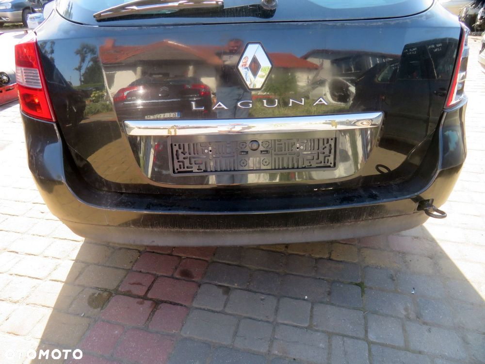 KLAPA BAGAŻNIKA TYLNA LAGUNA III PH1 KOMBI NV676  CZARNY RENAULT 2007-2012 - 7