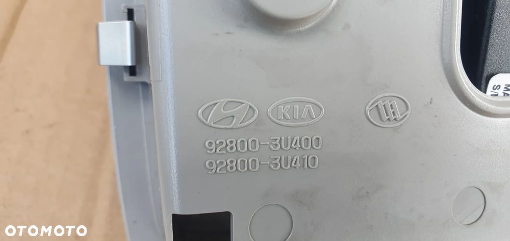Lampka podsufitki oświetlenie kabiny Kia Sportage III 92800-3U400 - 8