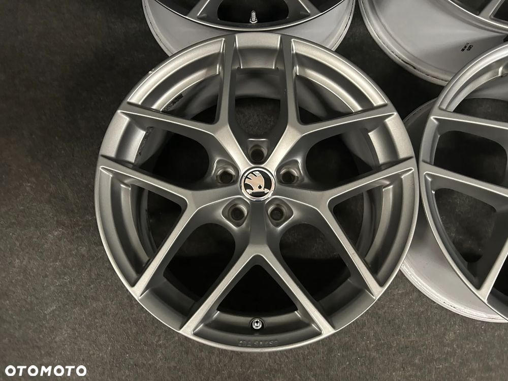Alufelgi Skoda Superb III, Kodiaq, Karoq, Octavia III, IV, VW Passat B8, Tiguan 18 cali 5x112 4szt. ładne! - 5