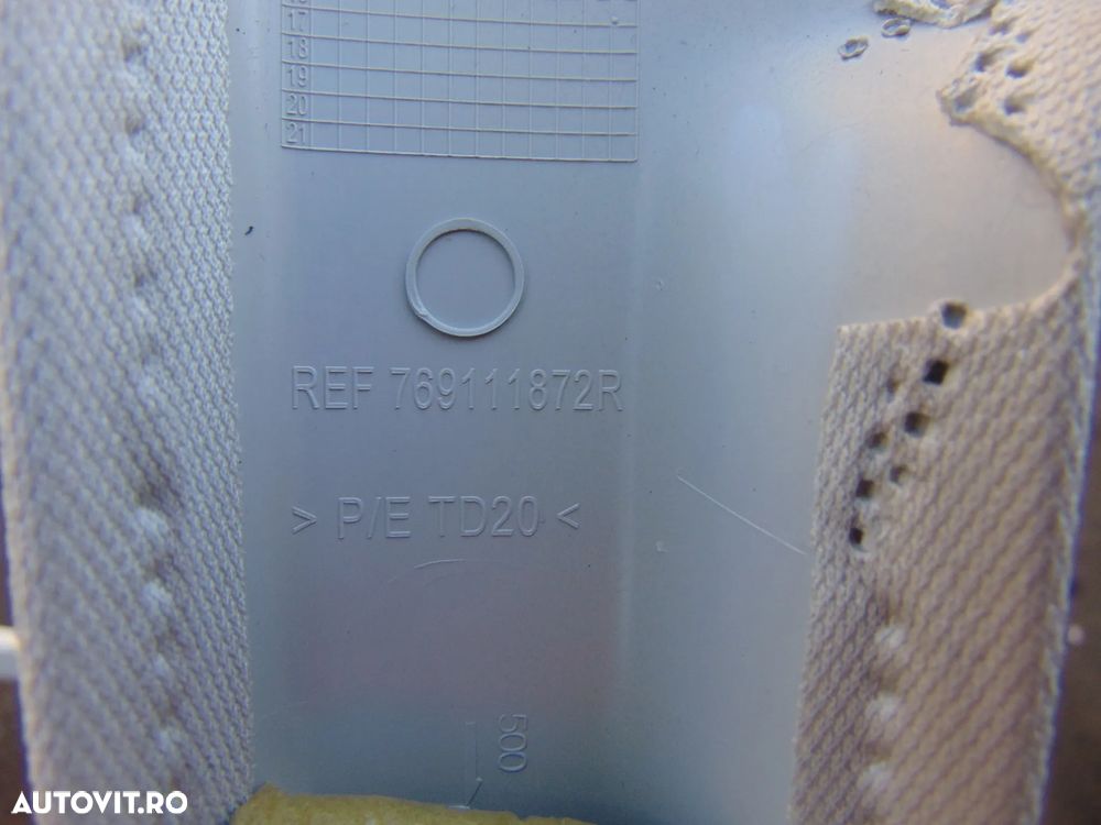 Ornament stalp interior Renault Espace 5 an 2015-2023 ornamente stalpi stanga dreapta - 5