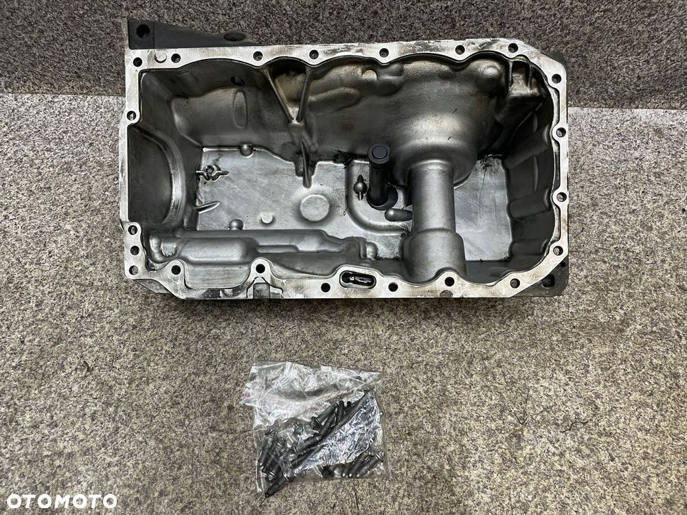 Miska misa olejowa czujnik poziomu oleju sruby BMW X3 F25 2.0 D N47 BDB KPL - 2