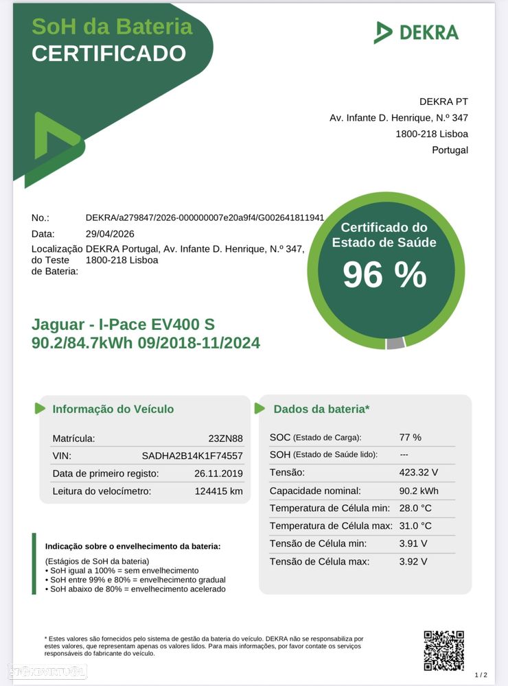 Jaguar I-Pace S AWD Aut. - 1