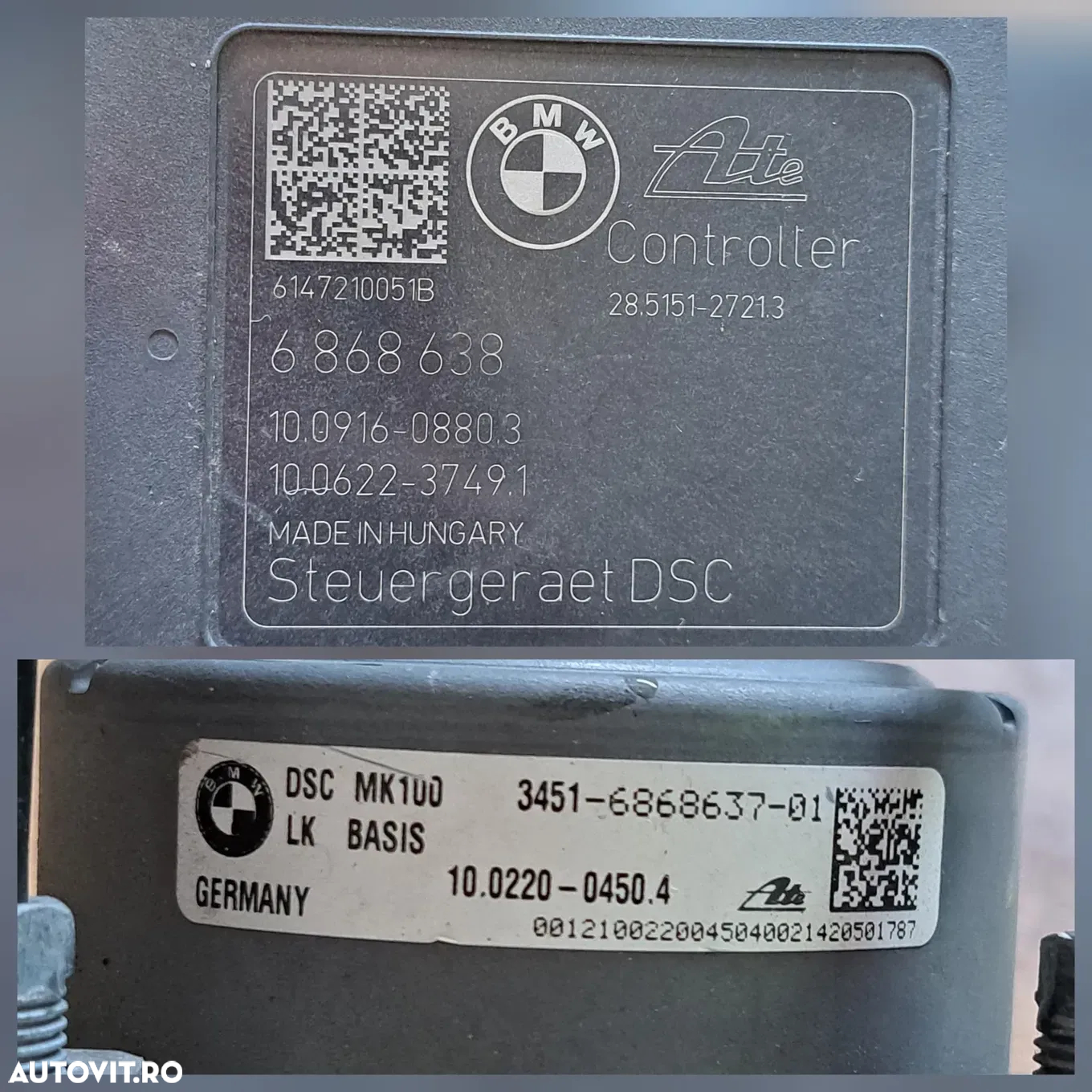 modul unitate ecu pompa abs dsc calculator ecu modul motor body control modul calculator ecu confort bmw seria 1 2 3 4 2010-2019 - 4