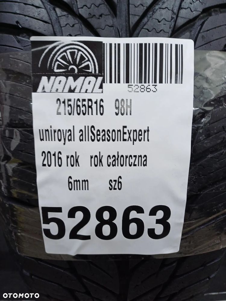 Opona całoroczna Uniroyal AllSeasonExpert 215/65R16 opona pojedyncza 52863 - 8