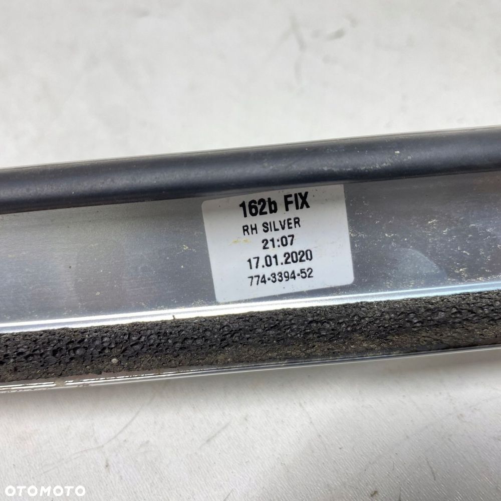 TOYOTA COROLLA E21 RELING DACHOWY PRAWY CHROM 774-3394-52 18-21 - 5
