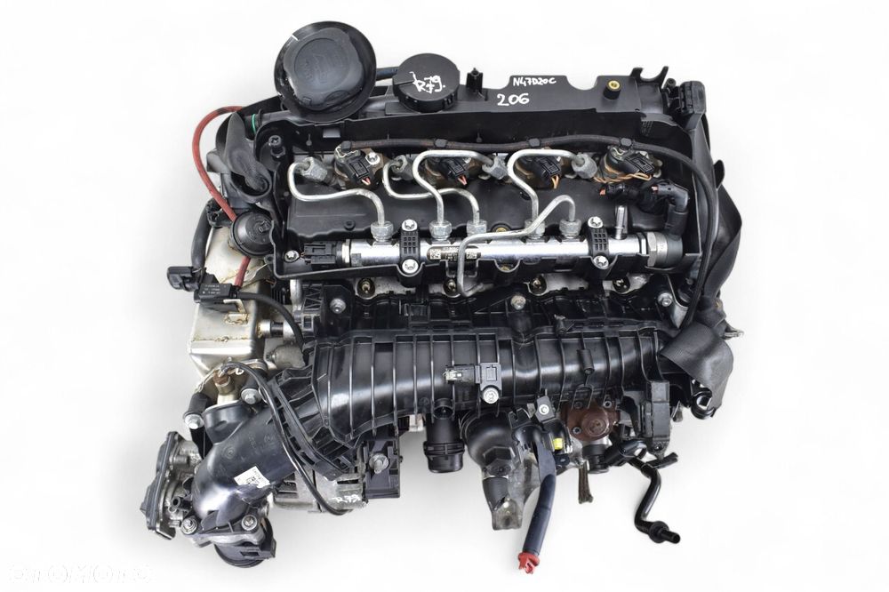 Silnik BMW F10 F11 F20 F30 F34 2.0d 184KM N47D20C 11r Euro 5  KOMPRESJA - 1