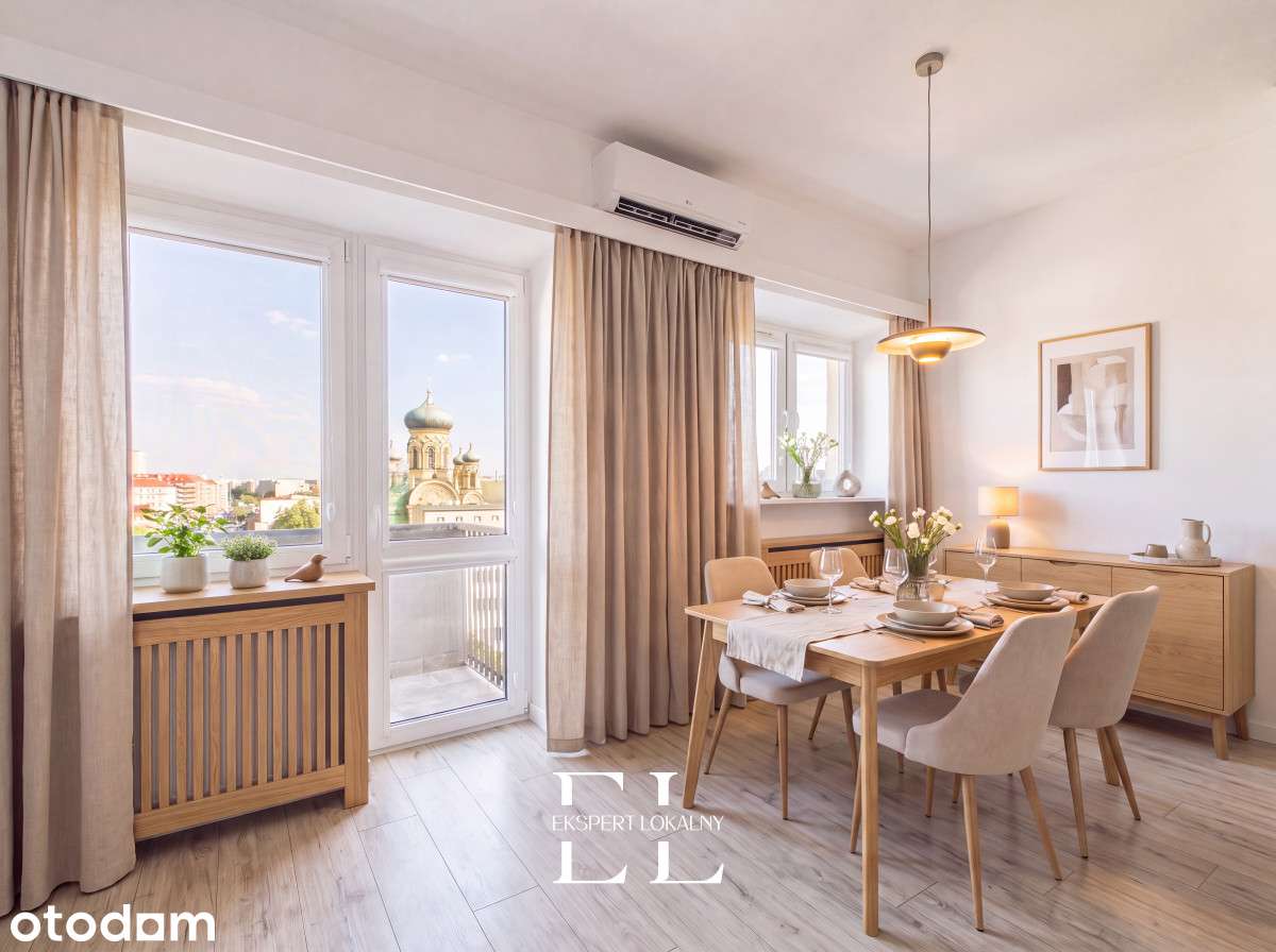Mieszkanie z widokiem | Balkon | Metro Wileńska