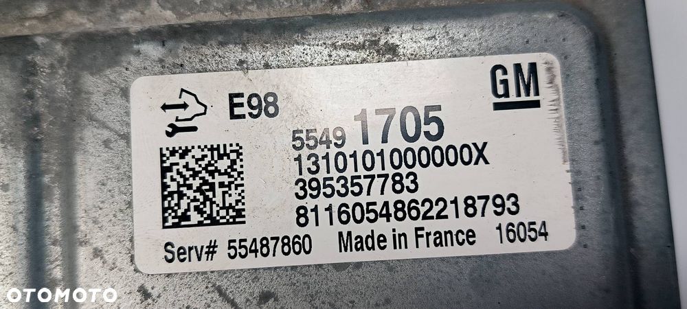KOMPUTER SILNIKA ECU OPEL MERIVA B II 55491705 - 5