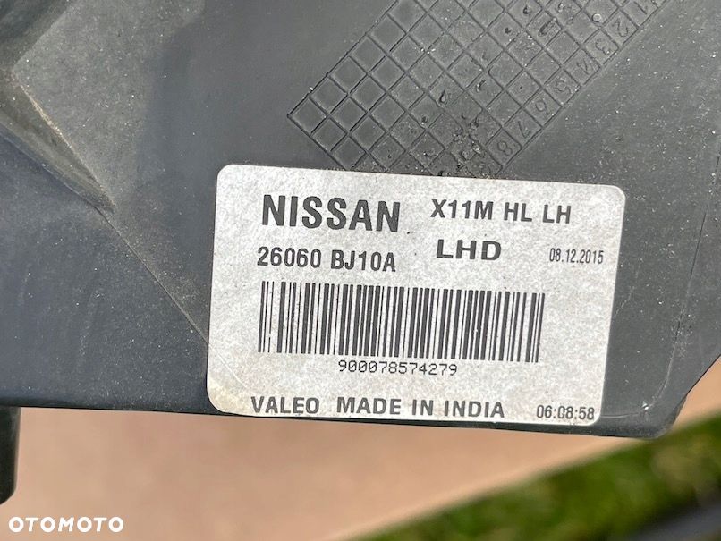 lampa lewa przód nissan nv200 oe 26060bj10a - 12