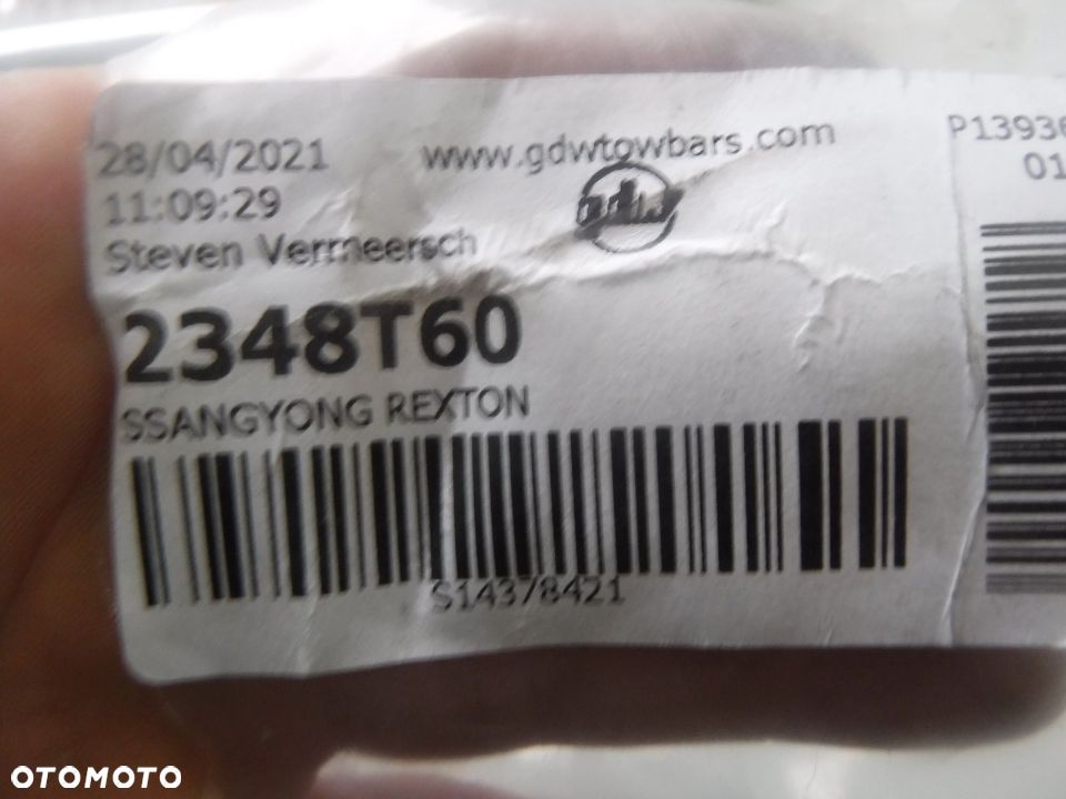 ssangyong rexton 17r- hak kolowniczy automat gdw 2348t60 - 4