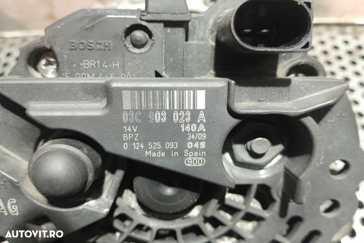 Alternator 03C903023A 03C903023A Volkswagen VW Golf 6 [2008 - 2015] P - 5