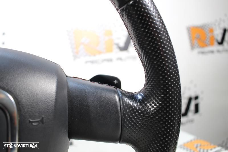 Volante Audi A3 8P / A4 B6 B7 B8 / A5 8T / A6 C6 SLine - DSG / Patilhas - 10