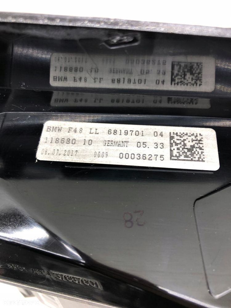 BMW X1 F48 WYŚWIETLACZ HUD HEAD UP EUROPA 6819701 - 3