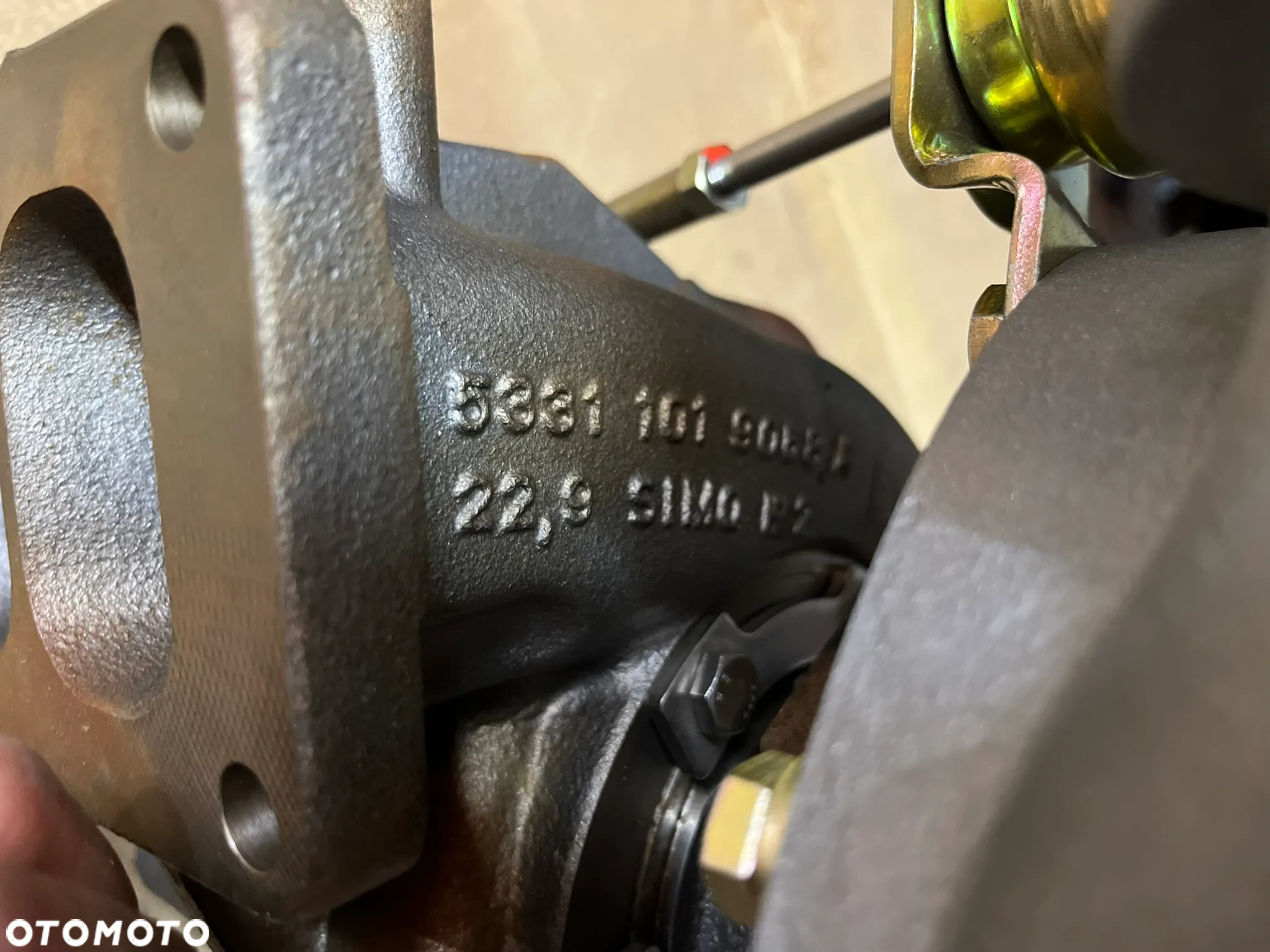 TURBINA, TURBOSPRĘŻARKA, KKK, 53319707133, DAF, 1642314 - 2