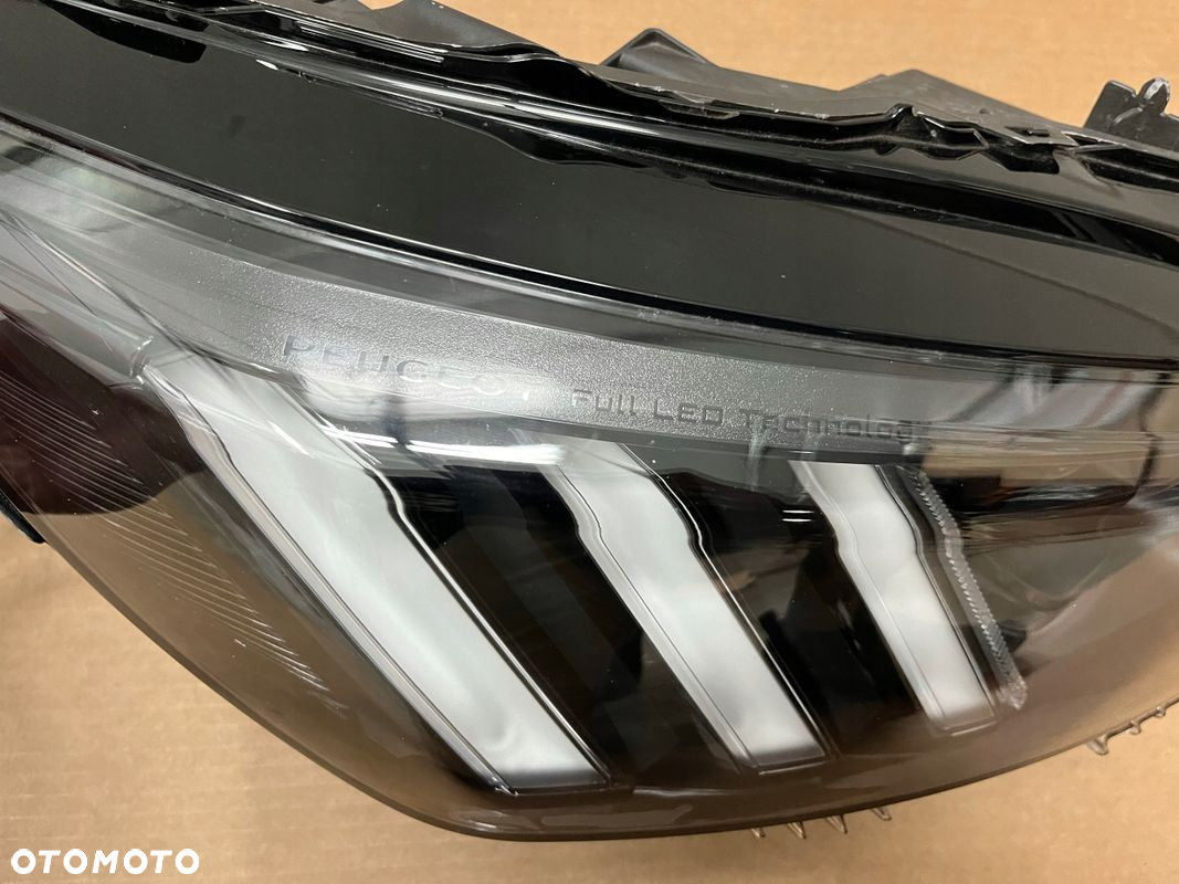 LAMPA FULL LED PEUGEOT 208 2008 ANGLIK REFLEKKTROR 9823193480 PRAWY - 4