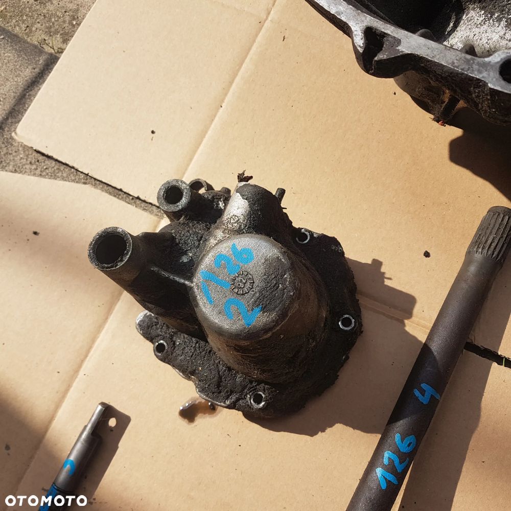 skrzynia biegów korpus dekiel półoś wałek główny mechaniz róznicowy fiat 126p maluch unikat z takim przebiegiem - 10