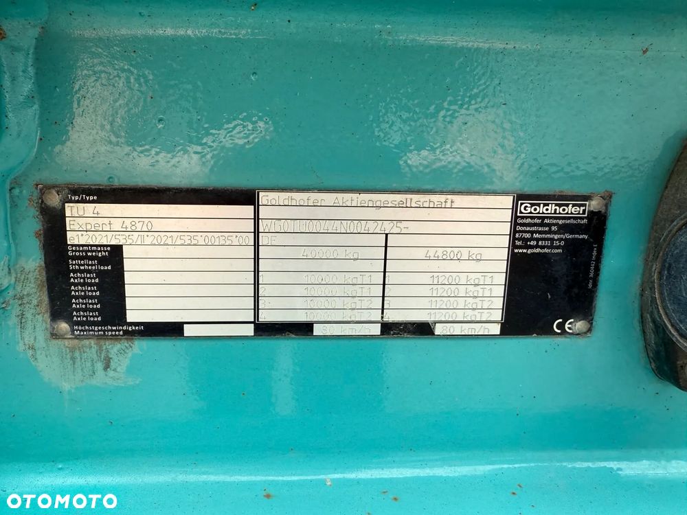 Goldhofer TU4 EXPERT 4870 - 9