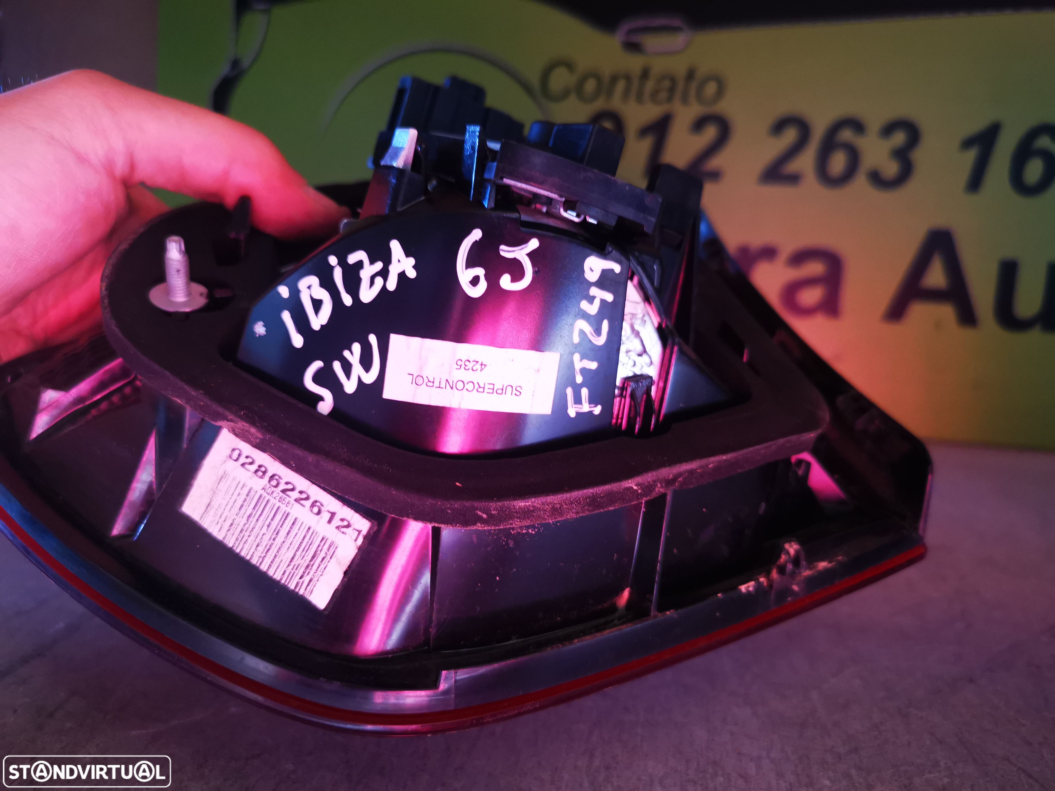 SEAT IBIZA 6J ST FAROLIM MALA - FT248 FT249 - 7