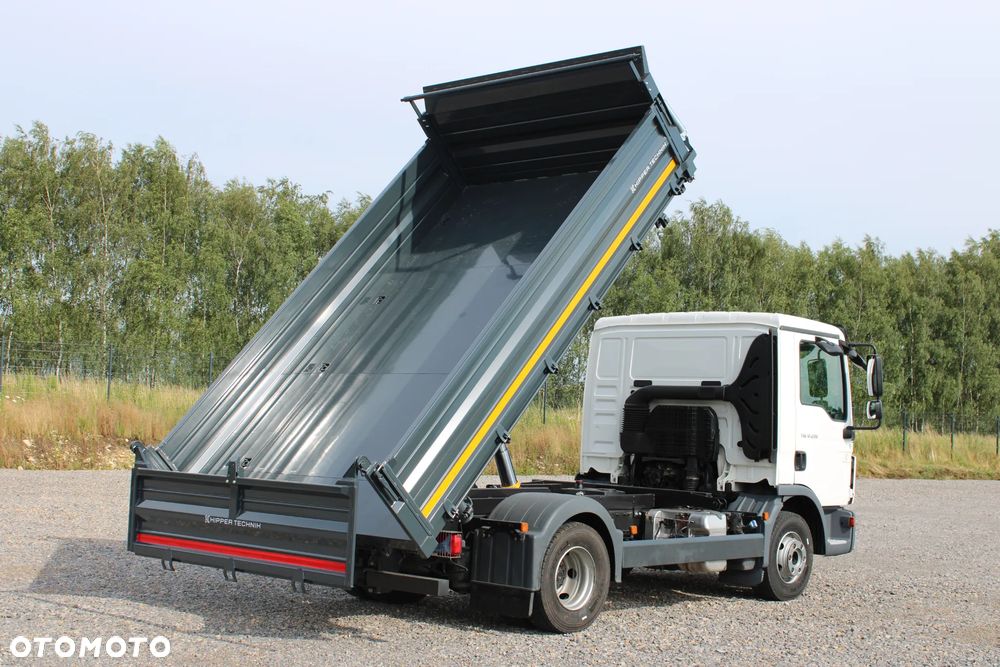 MAN TGL 12.220 12.250 Nowy 3-stronny WYWROT Kiper Wywrotka Manual Klima BLOKADA MOSTU Niski przebieg TGM Atego Midlum Eurocargo LF - 3