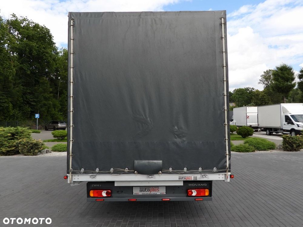 Opel MOVANO PLANDEKA 10 PALET WEBASTO TEMPOMAT LEDY PNEUMATYKA KLIMATYZACJA  165KM - 12