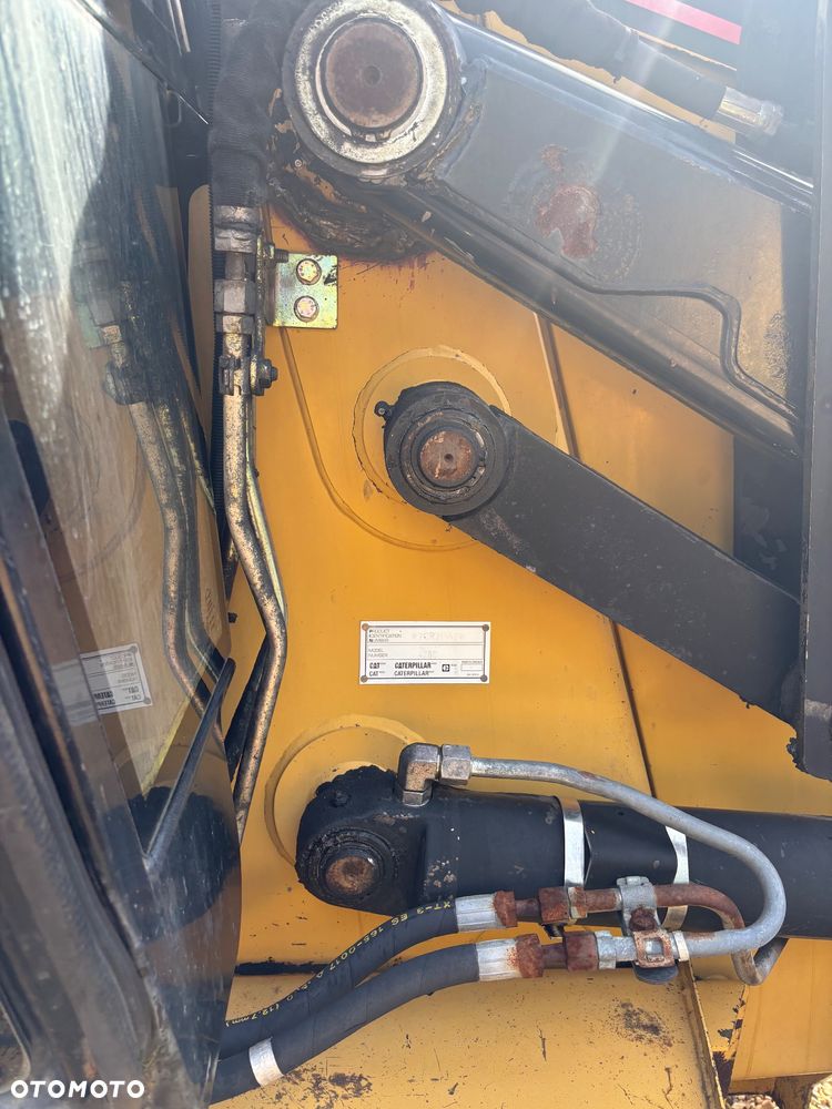 Caterpillar CAT 428C 2001r 4x4 perełka koparko ładowarka teleskop widły rekin - 10