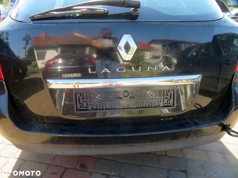 KLAPA BAGAŻNIKA TYLNA LAGUNA III PH1 KOMBI NV676  CZARNY RENAULT 2007-2012 - 5