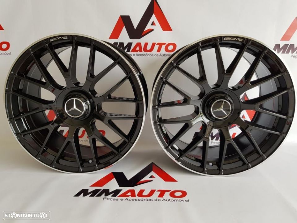 Jantes Mercedes C63S Black 19 - 1
