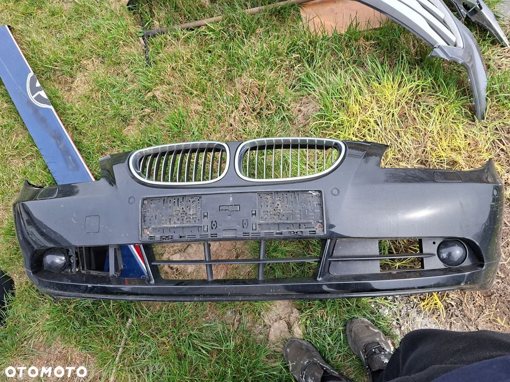 Zderzak przód e60 e61 Blacksapphire przedni przedlift - 1
